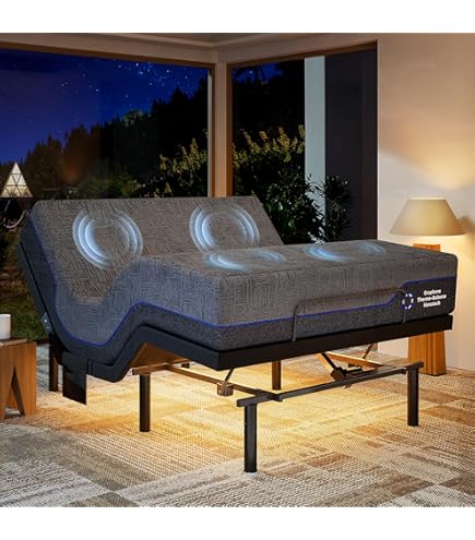 Amazon.com: Reverie R650 TwXL Dual Tilt Adjustable Bed Base : Home